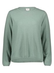 ONLY Carmakoma Sweter w kolorze zielonym rozmiar: S-42/44. Zielone swetry klasyczne damskie Only Carmakoma, s, z materiału, bez kołnierzyka. Za 82.99 zł.