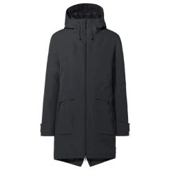 Płaszcz damski VAUDE Skomer Winter III. Czarne płaszcze damskie Vaude, na zimę, m, bez wzorów, z materiału, biznesowe. Za 1,174.50 zł.