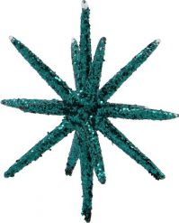Dekoracja choinkowa Spike 12 cm zielona. Zielone bluzki sportowe damskie House Doctor, bez kołnierzyka, bez ramiączek. W wyprzedaży za 30.80 zł.