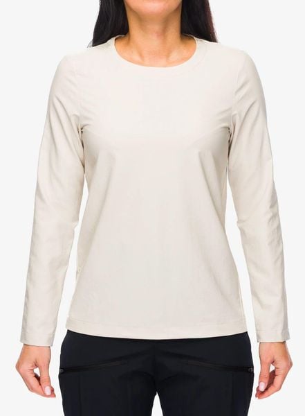 Bluza damska Houdini Cover Crew. Brązowe bluzy z kapturem damskie Houdini, s, z materiału. Za 285.99 zł.