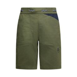 Szorty La Sportiva Bolt. Zielone szorty męskie La Sportiva, bez wzorów, z bawełny. Za 368.05 zł.