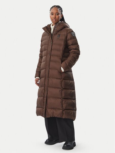 Blauer Kurtka zimowa Anita 26WBLDK03043 006047 Brązowy Regular Fit. Brązowe kurtki damskie Blauer, na zimę, l, bez wzorów, z syntetyku, bez kaptura. Za 2,199.00 zł.