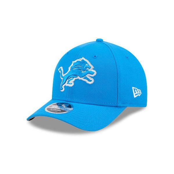 Czapka z daszkiem New Era 9forty Detroit Lions NFL MC OTC. Niebieskie czapki męskie New Era, bez wzorów, casualowe. Za 172.50 zł.