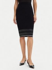 Liu Jo Sport Spódnica ołówkowa TF5211 MS49I Czarny Regular Fit. Czarne spódniczki damskie Liu Jo Sport, xl, bez wzorów, z wiskozy, sportowe, ołówkowe. Za 589.99 zł.