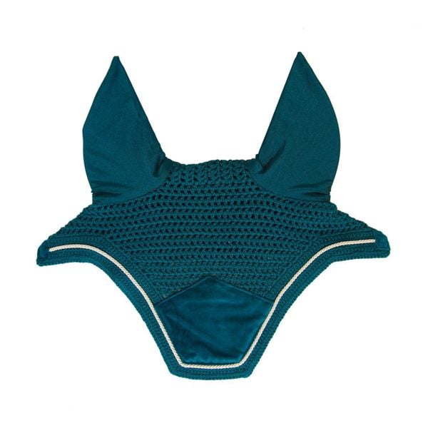 Czapka dla konia Kentucky Wellington Velvet. Zielone czapki męskie KENTUCKY HORSEWEAR, bez wzorów, z dzianiny, biznesowe. Za 342.50 zł.