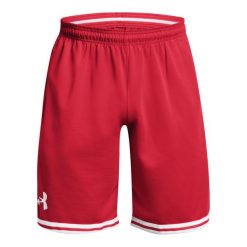Szorty Under Armour Perimeter. Białe szorty męskie Under Armour, z dzianiny, bez kołnierzyka. Za 187.81 zł.