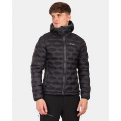 Męska kurtka ocieplana Kilpi ALBA-M. Czarne kurtki męskie Kilpi, m, bez wzorów, bez kaptura. Za 422.05 zł.