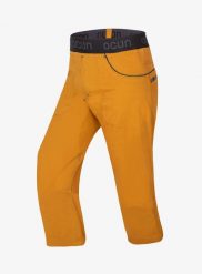Spodenki wspinaczkowe męskie Ocun Jaws 3/4. Brązowe szorty męskie Ocun, z bawełny, bez kołnierzyka. Za 324.49 zł.