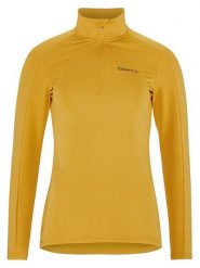 Craft Koszulka funkcyjna "Core Gain" w kolorze żółtym rozmiar: XS. Żółte bluzki sportowe damskie Craft, xs, bez kołnierzyka, bez ramiączek. Za 86.99 zł.