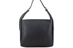 Shopper bag skórzany BARBERINI'S czarny 915-1. Czarne shopper bag damskie Barberinis, bez wzorów, ze skóry, na ramię, duże, bez dodatków. Za 271.99 zł.