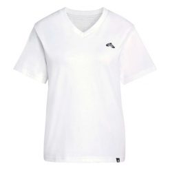 Koszulka damska ADIDAS SLIDE VNECK XL. Białe bluzki sportowe damskie Adidas, l, z bawełny, bez kołnierzyka, bez ramiączek. Za 109.00 zł.