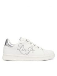 Liu Jo Sneakersy Ginny 01 4F6011 EX097 S Biały. Białe buty sportowe dziewczęce Liu Jo, bez wzorów, ze skóry, bez zapięcia. Za 394.99 zł.