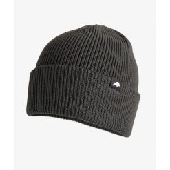 Czapka zimowa DZIK® szara. Szare czapki męskie DZIK, ze skóry. Za 139.99 zł.