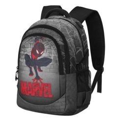 Plecak szkolny SPIDERMAN Szary. Szare plecaki męskie Spiderman, bez wzorów. Za 239.00 zł.