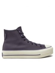 Converse Trampki Chuck Taylor All Star Lift Platform Hi A11159C 501 Fioletowy. Fioletowe trampki i tenisówki damskie Converse, bez wzorów, z materiału. Za 299.99 zł.