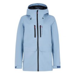Damska kurtka narciarska Protest Moose. Niebieskie kurtki damskie Protest, na zimę, bez wzorów, bez kaptura. W wyprzedaży za 985.00 zł.