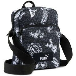 Torba Puma Academy Aop Portable -run 1.5L. Czarne torebki klasyczne damskie Puma, bez wzorów, z materiału, bez dodatków. Za 190.00 zł.