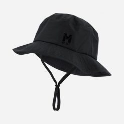 Kapelusz turystyczny Millet Rainproof Hat Czarny wodoodporny. Czarne kapelusze damskie Millet, bez wzorów. Za 179.00 zł.