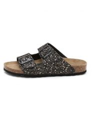 SABOKETS Klapki w kolorze czarnym rozmiar: 40. Czarne klapki damskie SABOKETS, bez wzorów, bez obcasa. Za 126.99 zł.