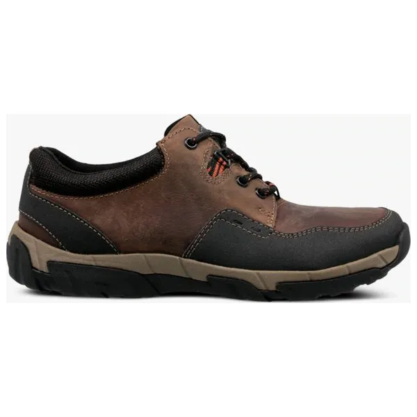 Clarks Walbeckedge Ii buty męskie, brązowy, rozmiar 11. Brązowe buty trekkingowe męskie Clarks, z gumy, bez zapięcia, outdoorowe. W wyprzedaży za 249.99 zł.
