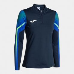 Damska bluza dresowa Joma Sudadera Elite XI. Niebieskie bluzy bez kaptura damskie Joma, l, z dresówki. Za 119.99 zł.