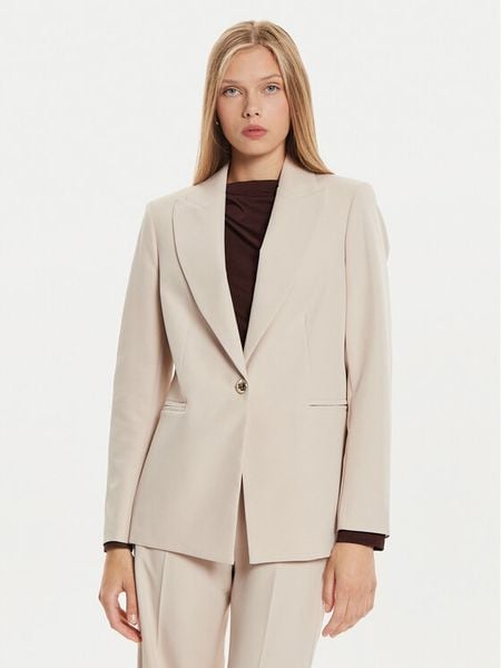 Maryley Marynarka 24IB187/M05 Écru Regular Fit. Marynarki i żakiety damskie Maryley, m, bez wzorów, z syntetyku. Za 239.99 zł.