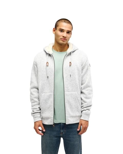 Bluza z kapturem dla Mężczyzn KELLER SHERPA Szary. Szare bluzy z kapturem męskie Quiksilver, m, z materiału. Za 429.99 zł.