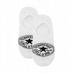 Skarpety stopki Converse 2 pary białe. Białe skarpetki męskie Converse, bez wzorów. Za 29.99 zł.