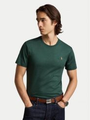 Polo Ralph Lauren T-Shirt 710740727510 Zielony Regular Fit. Zielone koszulki polo męskie Polo Ralph Lauren, m, bez wzorów, z bawełny, bez ramiączek. Za 439.99 zł.