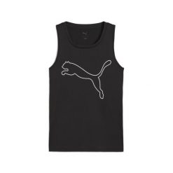 Damska koszulka na ramiączkach Train All Day Essentials PUMA Black. Czarne bluzki damskie Puma, bez wzorów, sportowe, bez kołnierzyka, bez ramiączek. Za 109.00 zł.