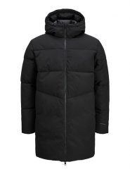 Jack & Jones Kurtka zimowa "Brady" w kolorze czarnym rozmiar: L. Czarne kurtki męskie Jack & Jones, na zimę, l, bez wzorów, bez kaptura. Za 260.99 zł.