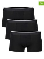 Skiny Bokserki (3 pary) w kolorze czarnym rozmiar: XL. Czarne bokserki męskie Skiny, bez wzorów. Za 65.69 zł.