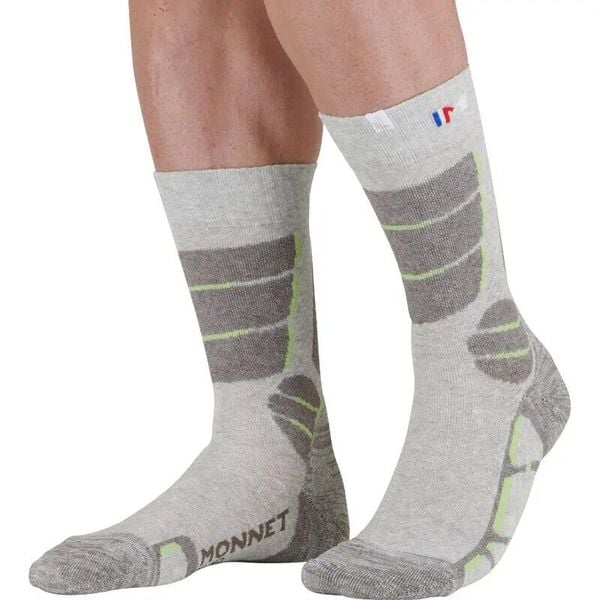 Skarpetki Monnet Lin Haute. Niebieskie skarpetki damskie MONNET, bez wzorów, z bawełny. Za 138.00 zł.