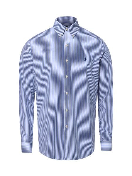 Polo Ralph Lauren koszula biznesowa Mężczyźni Regular Fit Bawełna niebieski, XL. Niebieskie koszule męskie Polo Ralph Lauren, m, bez wzorów, z bawełny, bez kołnierzyka, bez ramiączek. Za 689.95 zł.