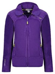 Geographical Norway Kurtka polarowa "Upaline" w kolorze fioletowym rozmiar: L. Różowe kurtki damskie Geographical Norway, l, bez wzorów, z materiału, bez kaptura. Za 104.39 zł.