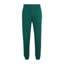 Spodnie męskie FILA Lincoln Track. Zielone spodnie dresowe męskie Fila, bez wzorów, z dresówki. Za 189.99 zł.