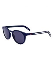 Levi's Okulary przeciwsłoneczne unisex w kolorze granatowym rozmiar: 51. Niebieskie okulary przeciwsłoneczne damskie Levi's. Za 181.76 zł.