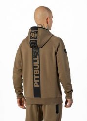 Bluza sportowa męska Pitbull West Coast Stafford Hooded. Brązowe bluzy z kapturem męskie PITBULL, m, z bawełny. Za 269.00 zł.