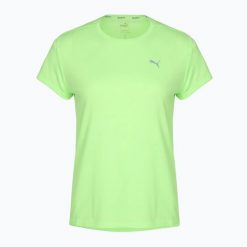 Koszulka do biegania damska PUMA Run Favorite Heather. Zielone t-shirty damskie Puma, m, bez wzorów, z materiału, bez ramiączek. Za 88.99 zł.