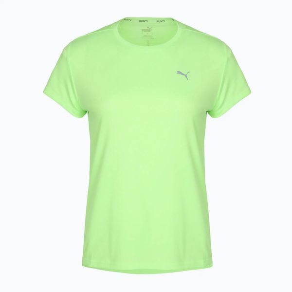 Koszulka do biegania damska PUMA Run Favorite Heather. Zielone t-shirty damskie Puma, m, bez wzorów, z materiału, bez ramiączek. Za 88.99 zł.
