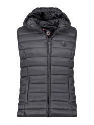 Canadian Peak Kamizelka pikowana "Vakitaleak" w kolorze antracytowym rozmiar: XL. Czarne kamizelki damskie Canadian Peak, xl. Za 100.99 zł.