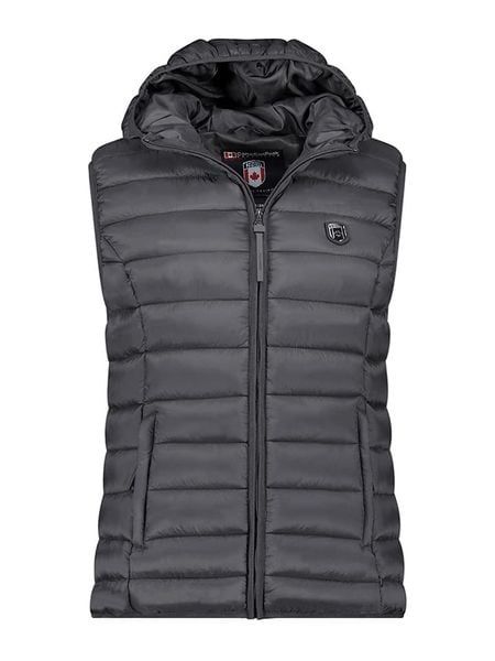 Canadian Peak Kamizelka pikowana "Vakitaleak" w kolorze antracytowym rozmiar: L. Czarne kamizelki damskie Canadian Peak, l. Za 126.99 zł.