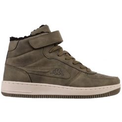 Buty Kappa Bash Mid Fur 242799 3111 brązowe. Brązowe buty sportowe na co dzień męskie z gumy, bez zapięcia. Za 266.99 zł.