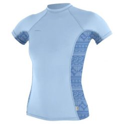 Damska koszulka typu rashguard O'Neill Hyperfreak. Czarne t-shirty damskie O'neill, m, bez wzorów, z materiału, bez kołnierzyka. Za 216.50 zł.