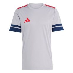 Koszulka męska adidas Squadra 25. Czarne t-shirty sportowe męskie Adidas, m, z materiału, bez ramiączek, do biegania. Za 79.00 zł.