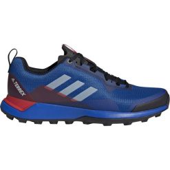 Niebieskie Buty adidas Terrex Cmtk M BC0433. Niebieskie buty trekkingowe męskie Adidas, z materiału, bez zapięcia, do biegania, adidas terrex. W wyprzedaży za 399.00 zł.