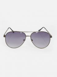 MOSS COPENHAGEN Damskie okulary przeciwsłoneczne "Aviva" w kolorze srebrno-granatowym rozmiar: onesize. Niebieskie okulary przeciwsłoneczne damskie MOSS COPENHAGEN. Za 70.08 zł.