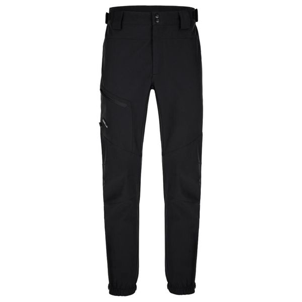 Loap Lupen Softshell - Męskie Spodnie 2XL - Wiatroodporne i Oddychające. Czarne spodnie materiałowe męskie ZSPORT, bez wzorów, z softshellu, sportowe. Za 229.79 zł.