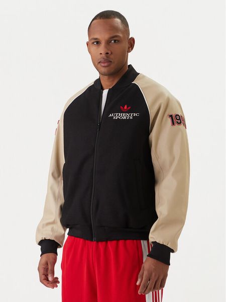 Adidas Kurtka bomber adicolor SST SSKE2243 Czarny Regular Fit. Czarne kurtki męskie Adidas, m, bez wzorów, z syntetyku, bez kaptura. Za 1,079.00 zł.