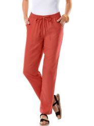 WITT WEIDEN Spodnie w kolorze czerwonym rozmiar: 46. Czerwone spodnie materiałowe damskie WITT WEIDEN, bez wzorów, z materiału. Za 43.57 zł.